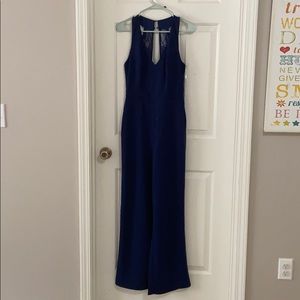Navy blue jumpsuit